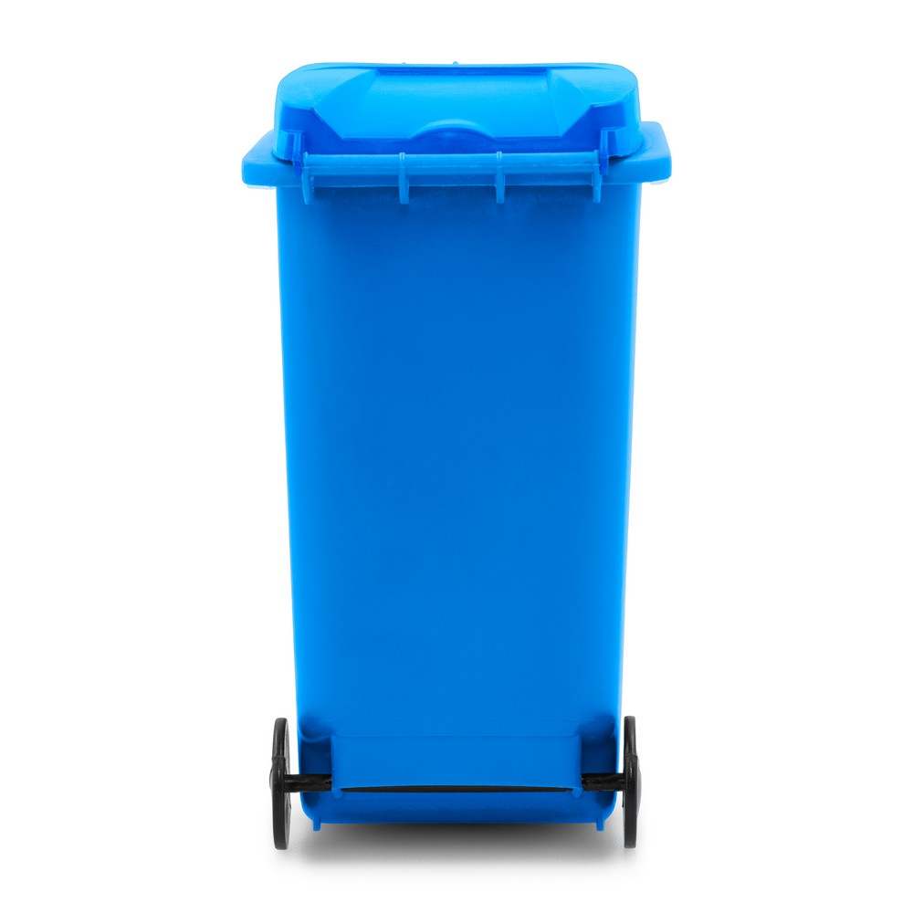 Pojemnik na przybory do pisania „kontener na śmieci” | Erco z nadrukiem Twojego logo, materiał: pp, kolor: niebieski Pojemnik na przybory do pisania „kontener na śmieci” | Erco z nadrukiem Twojego logo, materiał: pp, kolor: niebieski