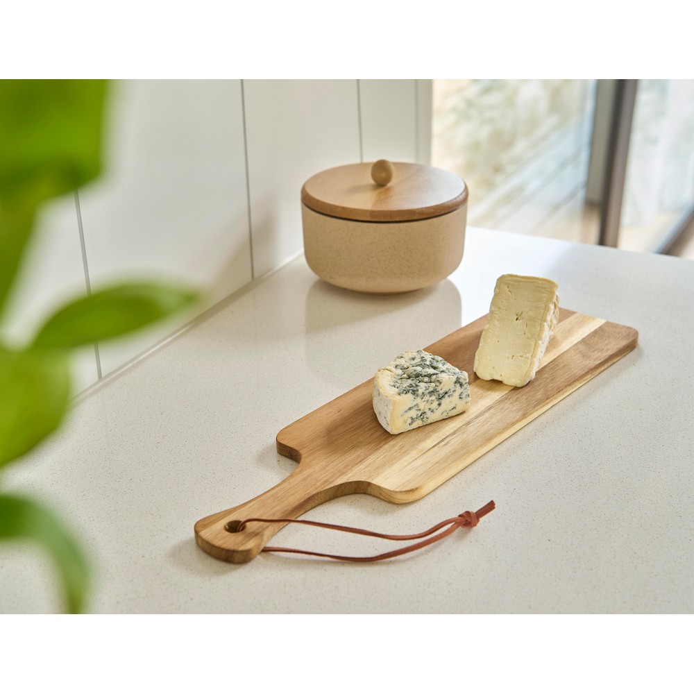 Deska do krojenia z nadrukiem Twojego logo, materiał: pu, drewno, kolor: brązowy Deska do krojenia z nadrukiem Twojego logo, materiał: pu, drewno, kolor: brązowy