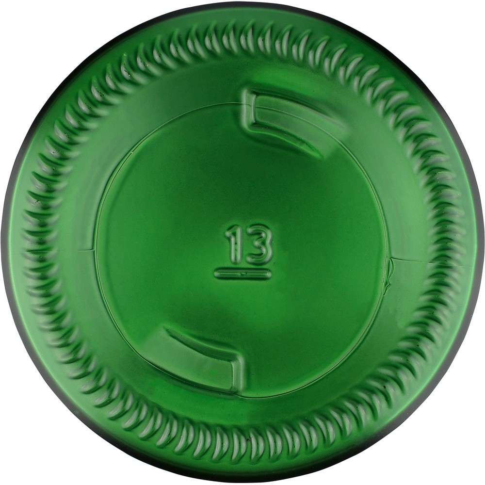 Szklana butelka 500 ml z nadrukiem Twojego logo, materiał: bambus, pp, szkło, kolor: zielony Szklana butelka 500 ml z nadrukiem Twojego logo, materiał: bambus, pp, szkło, kolor: zielony