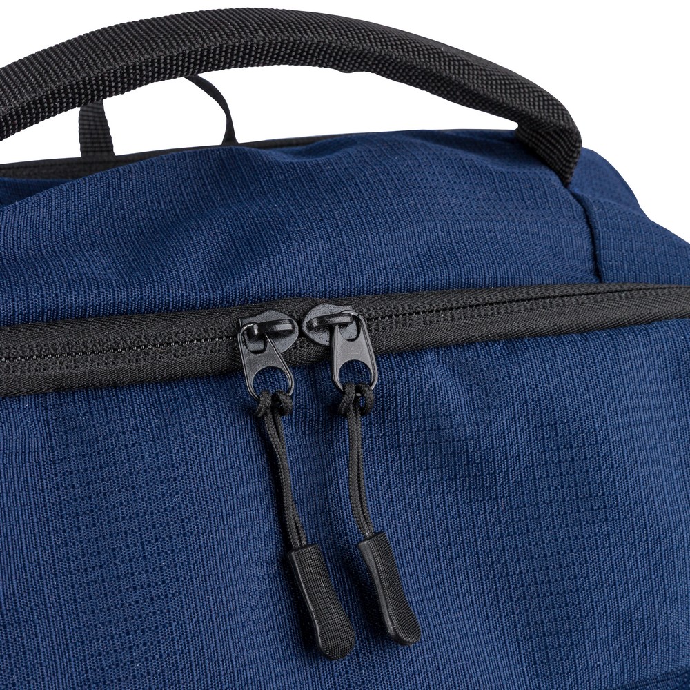 Plecak na laptopa 15" z nadrukiem Twojego logo, materiał: metal, plastik, poliester, pianka, epe, kolor: niebieski Plecak na laptopa 15" z nadrukiem Twojego logo, materiał: metal, plastik, poliester, pianka, epe, kolor: niebieski