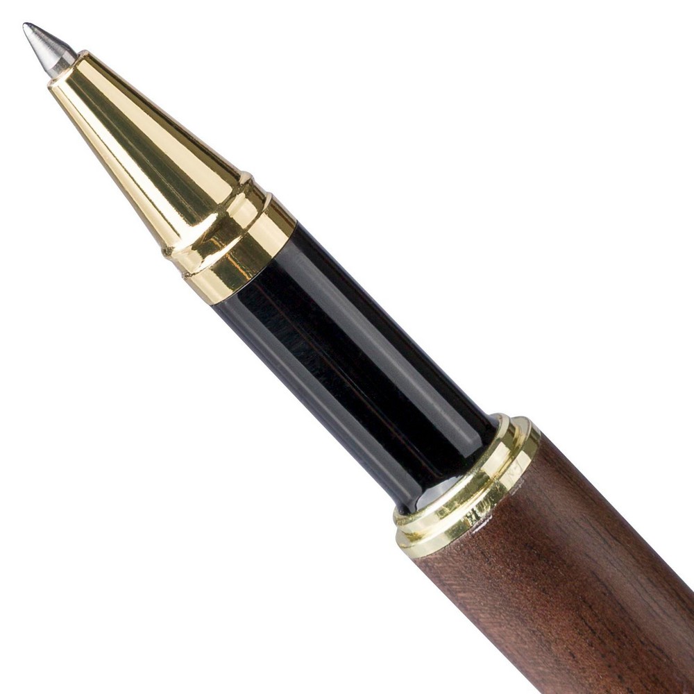 Długopis z nadrukiem Twojego logo, materiał: metal, drewno, mosiądz, kolor: brązowy Długopis z nadrukiem Twojego logo, materiał: metal, drewno, mosiądz, kolor: brązowy