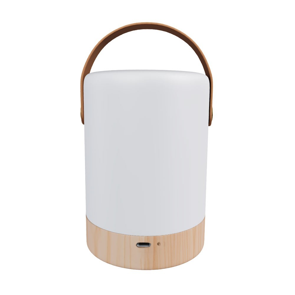 Lampka na biurko, latarenka VINGA Narni RABS z nadrukiem Twojego logo, kolor: brązowy Lampka na biurko, latarenka VINGA Narni RABS z nadrukiem Twojego logo, kolor: brązowy