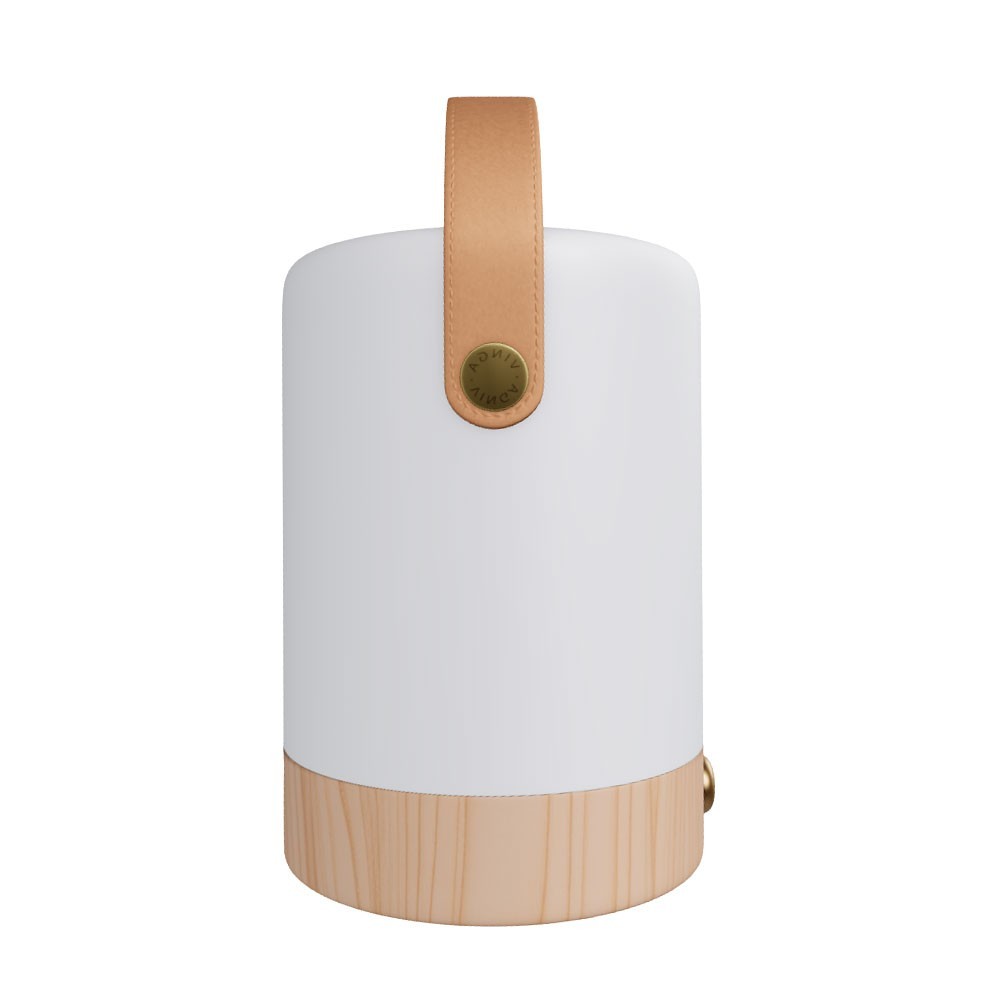 Lampka na biurko, latarenka VINGA Narni RABS z nadrukiem Twojego logo, kolor: brązowy Lampka na biurko, latarenka VINGA Narni RABS z nadrukiem Twojego logo, kolor: brązowy