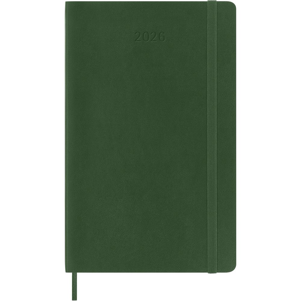 Kalendarz MOLESKINE z nadrukiem Twojego logo, materiał: pu, papier, kolor: khaki Kalendarz MOLESKINE z nadrukiem Twojego logo, materiał: pu, papier, kolor: khaki