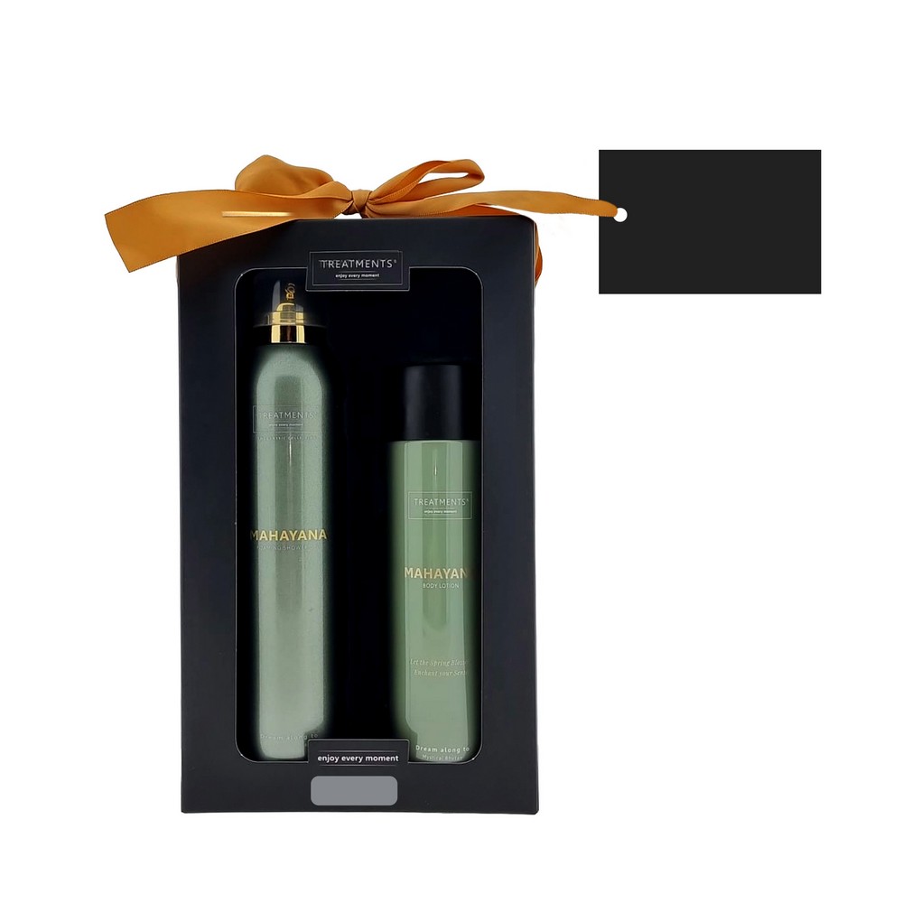 Zestaw kosmetyków Tenderness TREATMENTS z nadrukiem Twojego logo, materiał: metal, plastik, karton, kolor: zielony Zestaw kosmetyków Tenderness TREATMENTS z nadrukiem Twojego logo, materiał: metal, plastik, karton, kolor: zielony