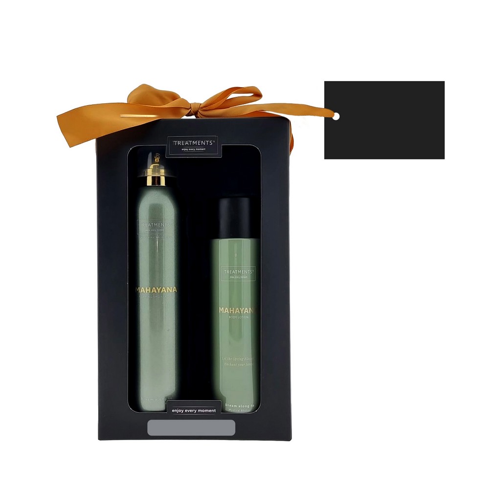 Zestaw kosmetyków Tenderness TREATMENTS z nadrukiem Twojego logo, materiał: metal, plastik, karton, kolor: zielony Zestaw kosmetyków Tenderness TREATMENTS z nadrukiem Twojego logo, materiał: metal, plastik, karton, kolor: zielony