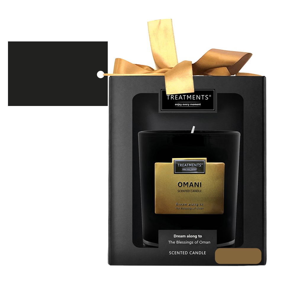 Świeczka zapachowa TREATMENTS z nadrukiem Twojego logo, materiał: guma, karton, drewno, szkło, kolor: żółty Świeczka zapachowa TREATMENTS z nadrukiem Twojego logo, materiał: guma, karton, drewno, szkło, kolor: żółty