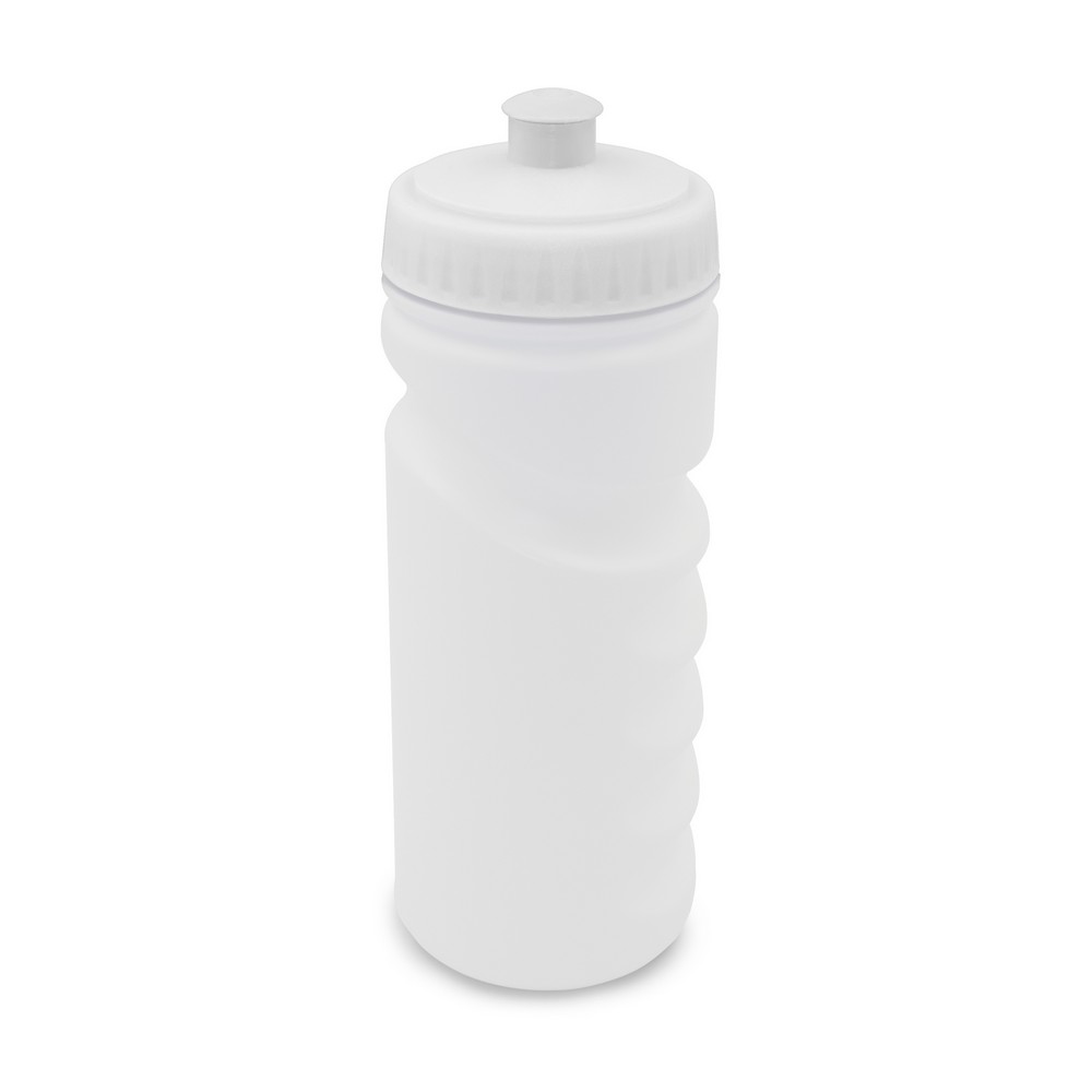 Bidon 500 ml z nadrukiem Twojego logo, materiał: pp, pe, kolor: biały Bidon 500 ml z nadrukiem Twojego logo, materiał: pp, pe, kolor: biały