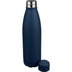 Butelka sportowa 700 ml z nadrukiem Twojego logo, materiał: stal nierdzewna, stal, kolor: granatowy