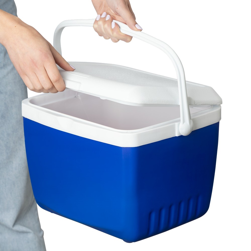 Torba termoizolacyjna 13 z nadrukiem Twojego logo, materiał: pp, pe, kolor: niebieski Torba termoizolacyjna 13 z nadrukiem Twojego logo, materiał: pp, pe, kolor: niebieski
