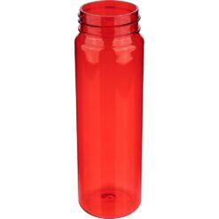 Butelka sportowa 750 ml z nadrukiem Twojego logo, materiał: metal, pp, silikon, tritan, kolor: czerwony