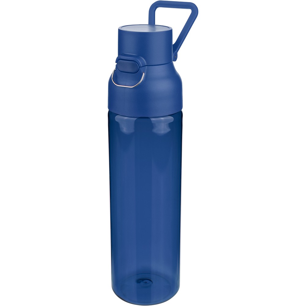 Butelka sportowa 750 ml z nadrukiem Twojego logo, materiał: metal, pp, silikon, tritan, kolor: niebieski Butelka sportowa 750 ml z nadrukiem Twojego logo, materiał: metal, pp, silikon, tritan, kolor: niebieski