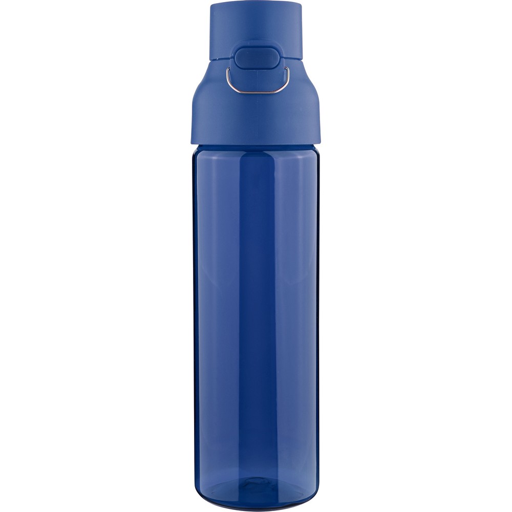 Butelka sportowa 750 ml z nadrukiem Twojego logo, materiał: metal, pp, silikon, tritan, kolor: niebieski Butelka sportowa 750 ml z nadrukiem Twojego logo, materiał: metal, pp, silikon, tritan, kolor: niebieski