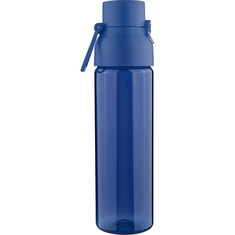 Butelka sportowa 750 ml z nadrukiem Twojego logo, materiał: metal, pp, silikon, tritan, kolor: niebieski Butelka sportowa 750 ml z nadrukiem Twojego logo, materiał: metal, pp, silikon, tritan, kolor: niebieski