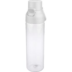 Butelka sportowa 750 ml z nadrukiem Twojego logo, materiał: metal, pp, silikon, tritan, kolor: biały
