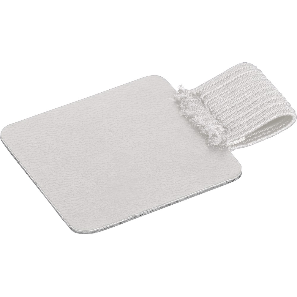 Pętla na długopis z nadrukiem Twojego logo, materiał: pu, nylon, bawełna, kolor: biały Pętla na długopis z nadrukiem Twojego logo, materiał: pu, nylon, bawełna, kolor: biały