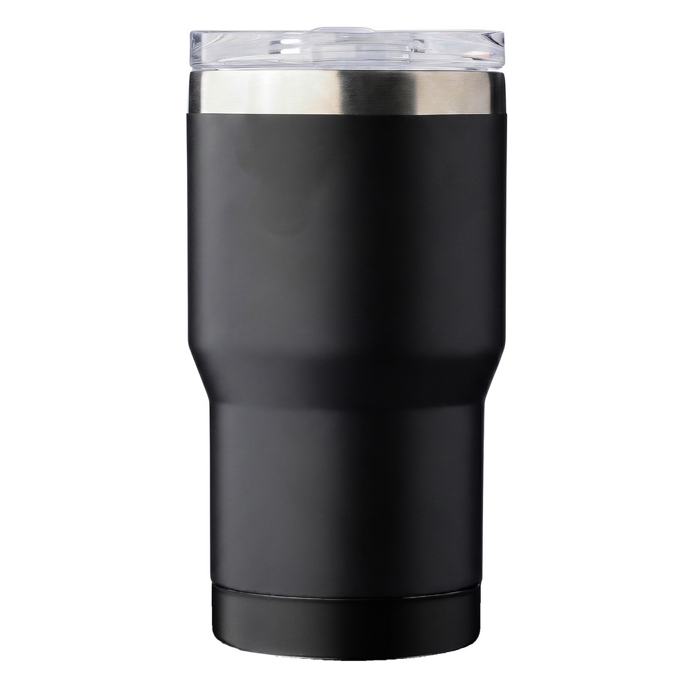 Kubek termiczny 530 ml z nadrukiem Twojego logo, materiał: stal nierdzewna, stal, kolor: czarny Kubek termiczny 530 ml z nadrukiem Twojego logo, materiał: stal nierdzewna, stal, kolor: czarny