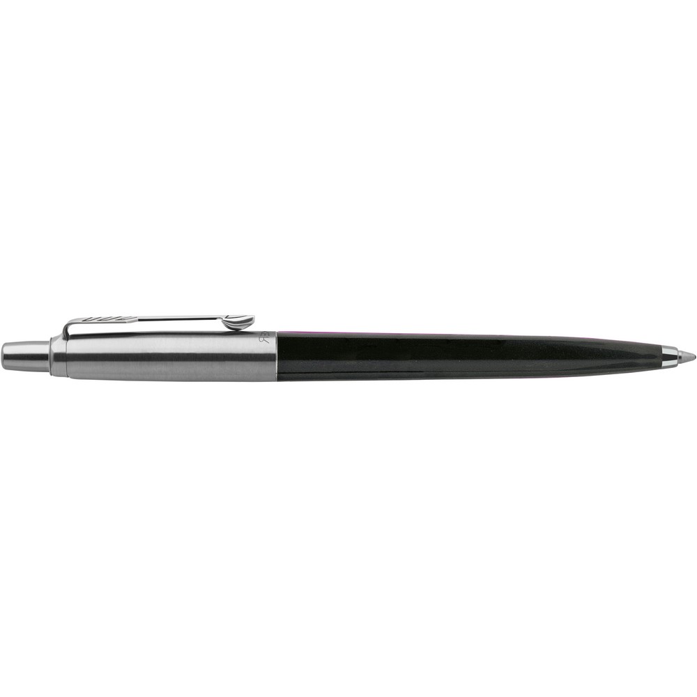 Długopis Parker Jotter z nadrukiem Twojego logo, materiał: metal, stal nierdzewna, stal, kolor: czarny Długopis Parker Jotter z nadrukiem Twojego logo, materiał: metal, stal nierdzewna, stal, kolor: czarny