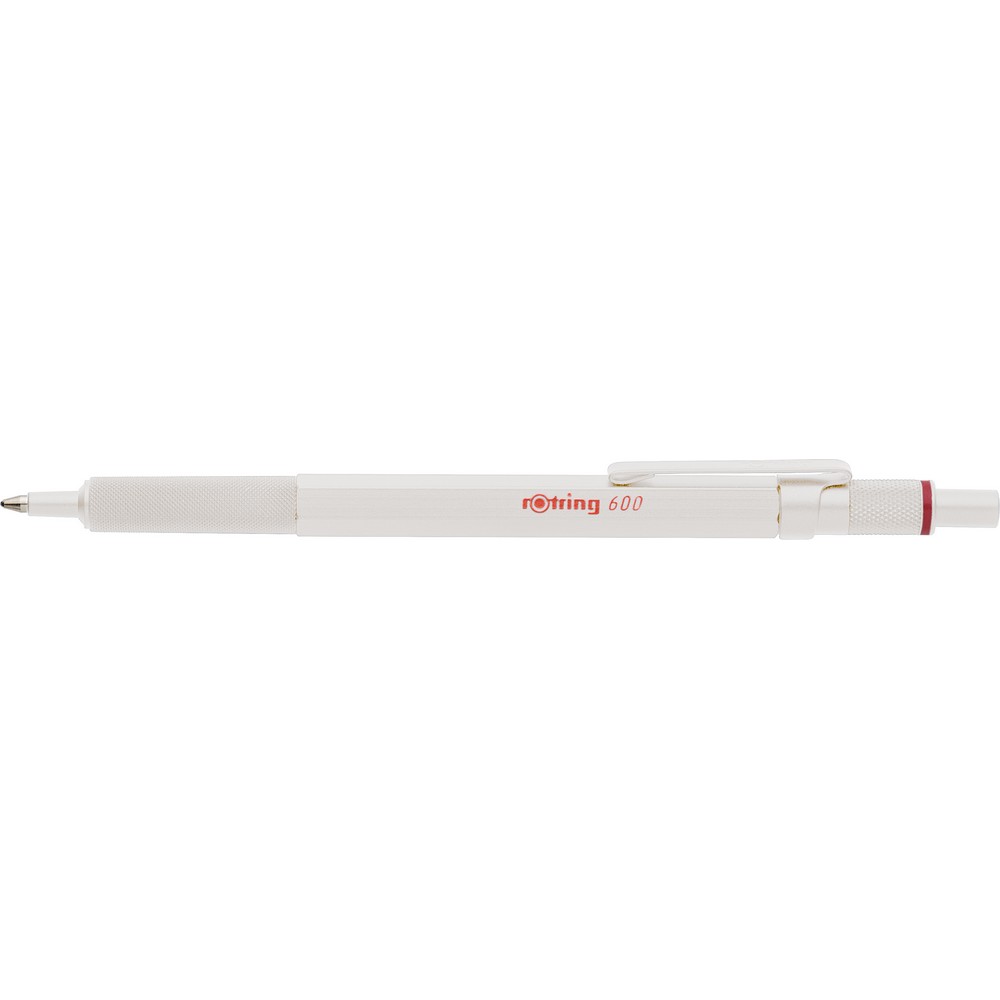 Długopis rOtring 600 z nadrukiem Twojego logo, materiał: metal, kolor: biały Długopis rOtring 600 z nadrukiem Twojego logo, materiał: metal, kolor: biały