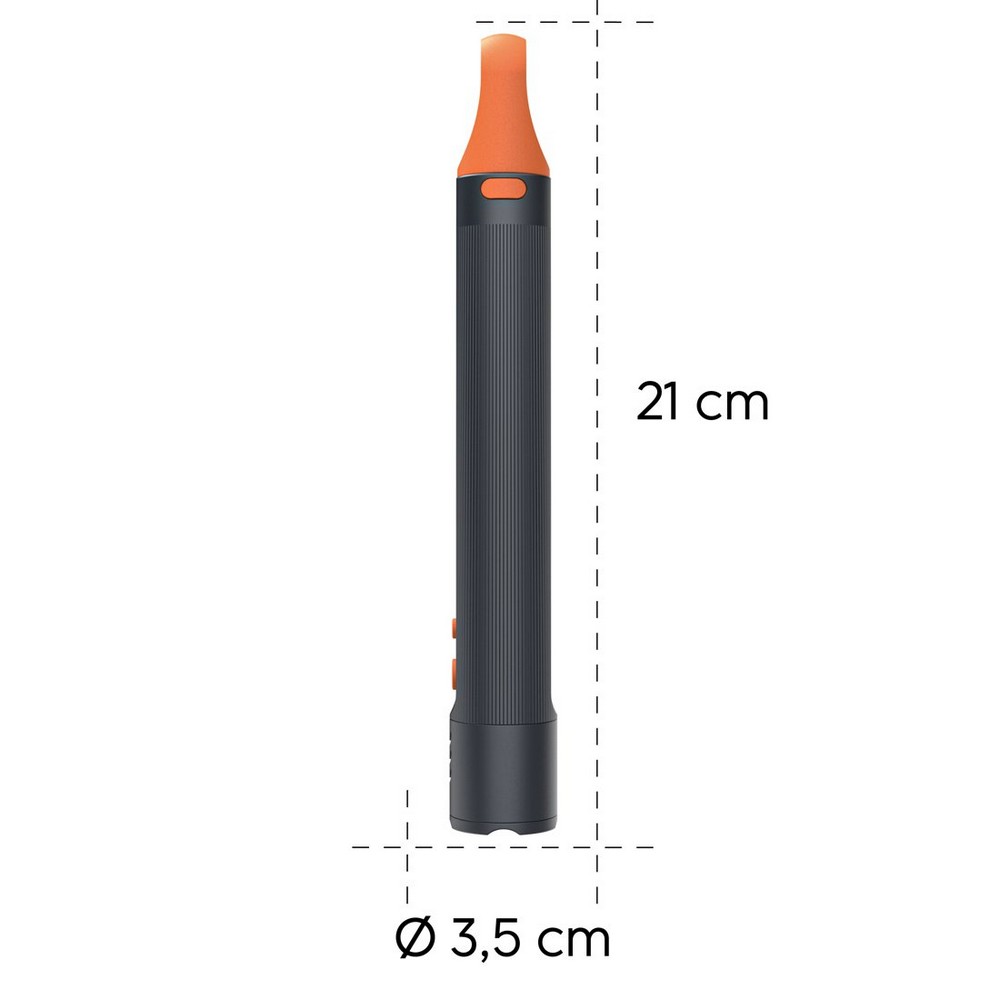Latarka LED Hama FLX1000 z nadrukiem Twojego logo, materiał: aluminium, kolor: czarny Latarka LED Hama FLX1000 z nadrukiem Twojego logo, materiał: aluminium, kolor: czarny