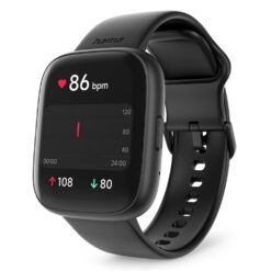 Monitor Aktywności Hama Smartwatch 4000 z nadrukiem Twojego logo, materiał: plastik, kolor: czarny