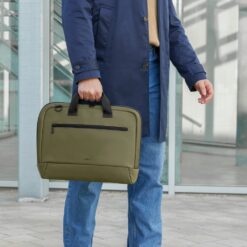 Torba na laptopa 15,6"-16,2" Hama Ultra Lightweight z nadrukiem Twojego logo, materiał: rpet, kolor: zielony