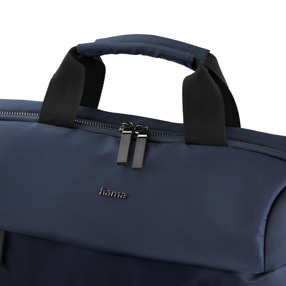 Torba na laptopa 15,6"-16,2" Hama Lightweight Premium z nadrukiem Twojego logo, materiał: rpet, kolor: granatowy Torba na laptopa 15,6"-16,2" Hama Lightweight Premium z nadrukiem Twojego logo, materiał: rpet, kolor: granatowy