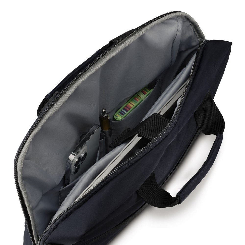 Torba na laptopa 15,6"-16,2" Hama Lightweight Premium z nadrukiem Twojego logo, materiał: rpet, kolor: granatowy Torba na laptopa 15,6"-16,2" Hama Lightweight Premium z nadrukiem Twojego logo, materiał: rpet, kolor: granatowy