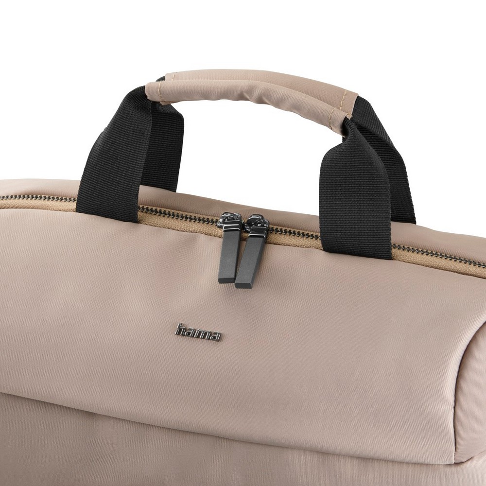 Torba na laptopa 15,6"-16,2" Hama Lightweight Premium z nadrukiem Twojego logo, materiał: rpet, kolor: beżowy Torba na laptopa 15,6"-16,2" Hama Lightweight Premium z nadrukiem Twojego logo, materiał: rpet, kolor: beżowy