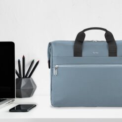 Torba na laptopa 15,6"-16,2" Hama Ultimate z nadrukiem Twojego logo, materiał: poliester, kolor: niebieski