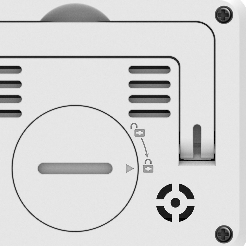Budzik elektroniczny Hama Kos z nadrukiem Twojego logo, materiał: plastik, kolor: biały Budzik elektroniczny Hama Kos z nadrukiem Twojego logo, materiał: plastik, kolor: biały
