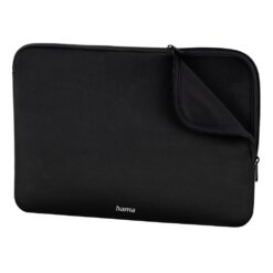 Etui na laptopa 15,6" Hama Neoprene z nadrukiem Twojego logo, materiał: soft shell, kolor: czarny