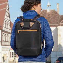Plecak laptopa 16,2" Hama Lightweight z nadrukiem Twojego logo, materiał: poliester, rpet, kolor: czarny