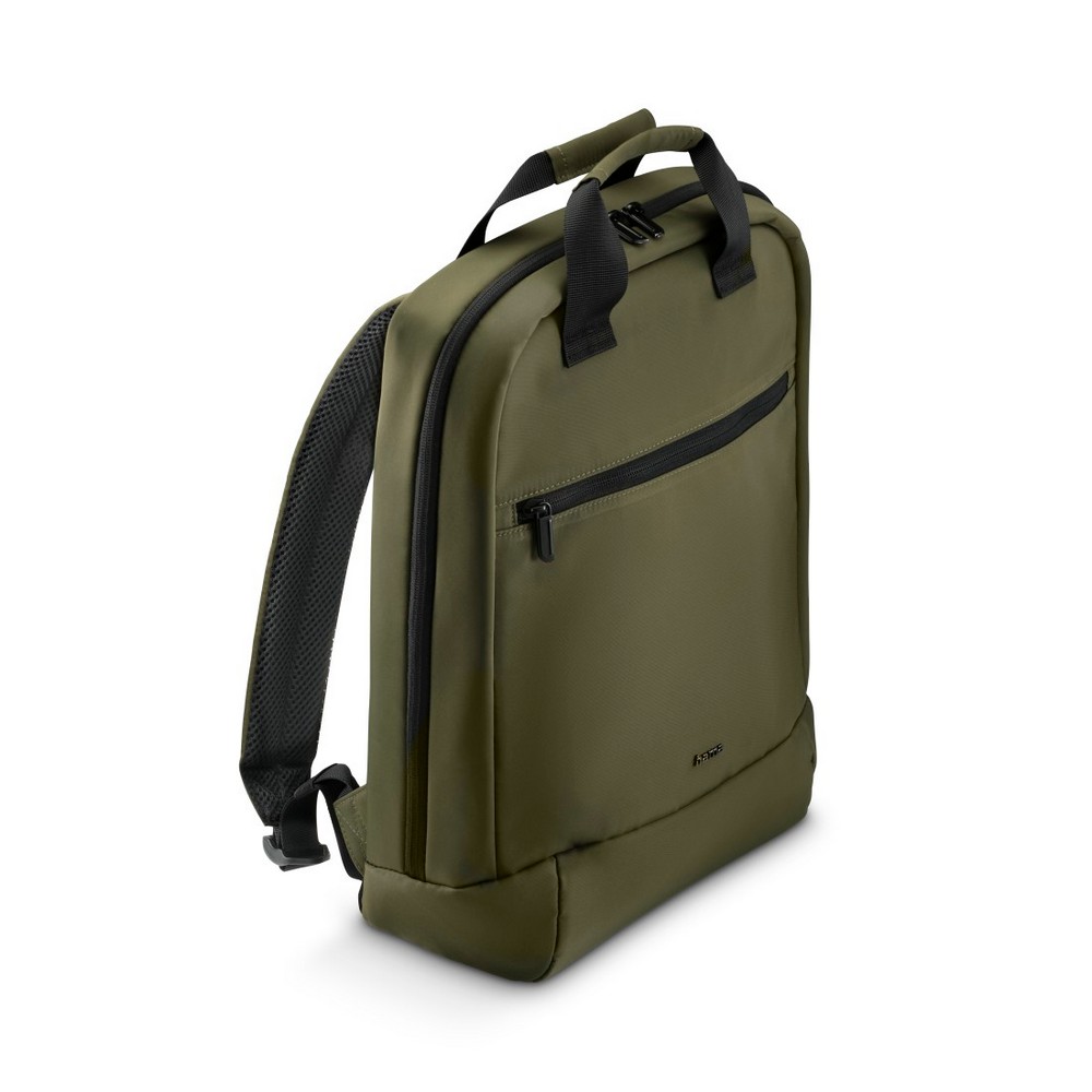 Plecak laptopa 16,2" Hama Lightweight z nadrukiem Twojego logo, materiał: poliester, rpet, kolor: zielony Plecak laptopa 16,2" Hama Lightweight z nadrukiem Twojego logo, materiał: poliester, rpet, kolor: zielony