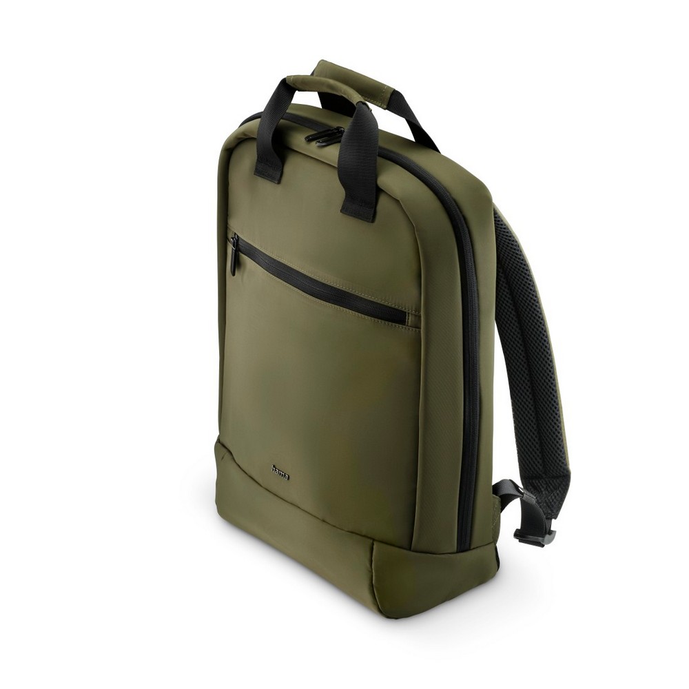 Plecak laptopa 16,2" Hama Lightweight z nadrukiem Twojego logo, materiał: poliester, rpet, kolor: zielony Plecak laptopa 16,2" Hama Lightweight z nadrukiem Twojego logo, materiał: poliester, rpet, kolor: zielony