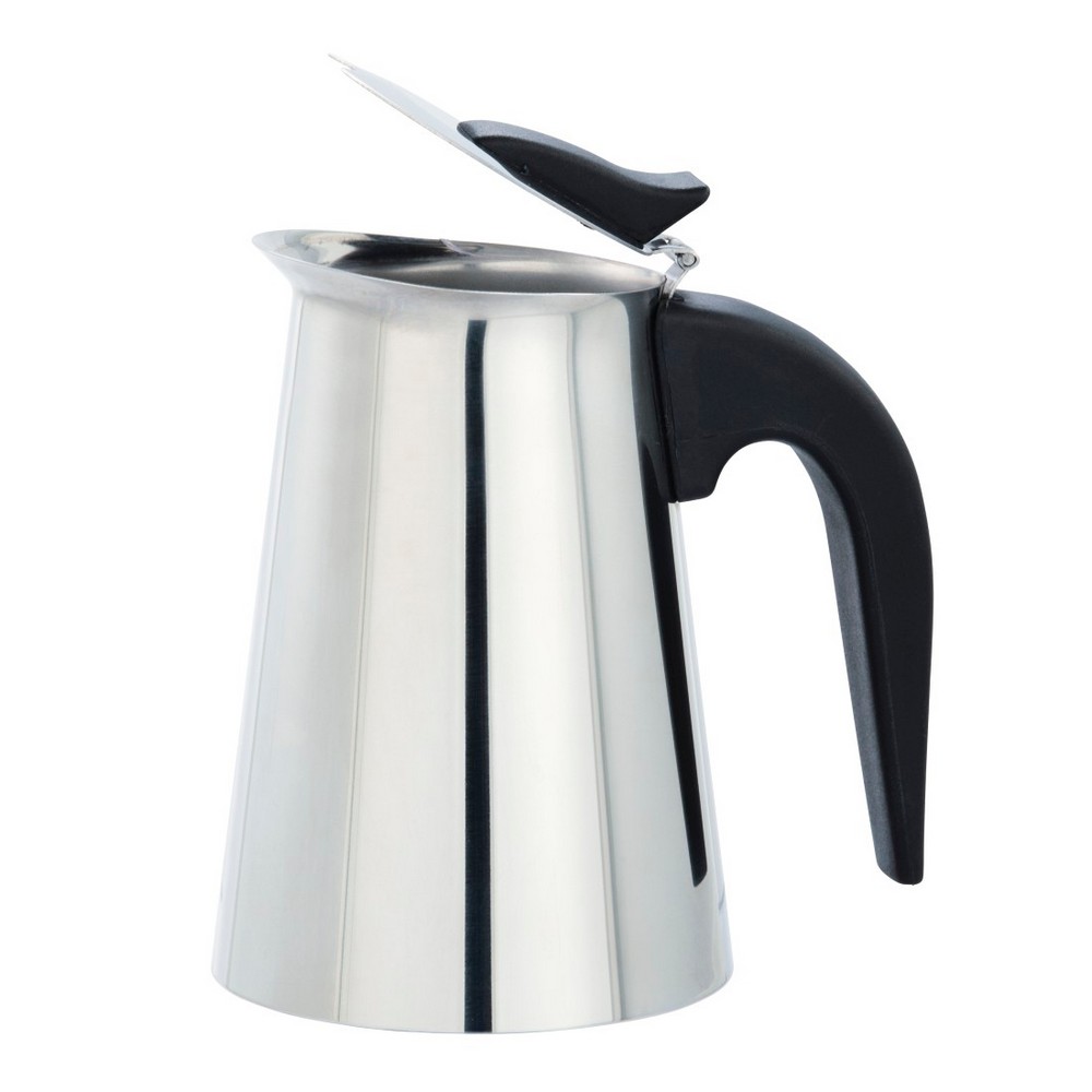Kawiarka 200 ml Xavax z nadrukiem Twojego logo, materiał: stal nierdzewna, stal, kolor: srebrny Kawiarka 200 ml Xavax z nadrukiem Twojego logo, materiał: stal nierdzewna, stal, kolor: srebrny
